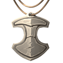 Dwarven Hammer Necklace